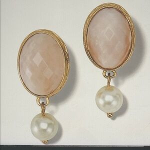 💕🆕💕 Brighton Pink Moon Leverback Earrings NWT $108